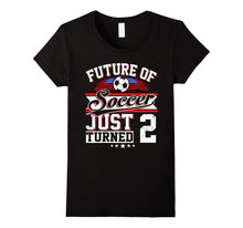 Future Soccer Born in 2015 T-Shirt 2nd Birthday