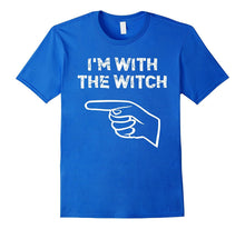 "I'm With the Witch" Halloween Funny T-Shirt