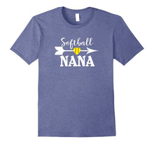 Softball Nana Tshirt Grandma Grandparents Gift Idea
