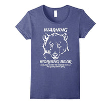 Funny Not a Morning Person Grumpy Morning Bear Shirt