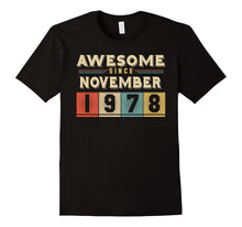 Retro Awesome Since November 1978 39th Birthday Gift 39 Born