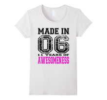 11th Birthday Gift Shirt Made in 06 11 Years of Awesomeness