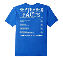 September Guy Facts Born in September Birthday Gift T-Shirt