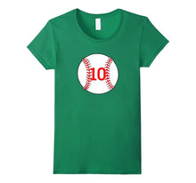 "#10 Birthday Baseball" Birthday T Shirt