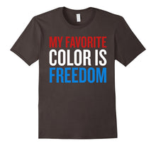 My Favorite Color Is Freedom T-Shirt Red White and Blue