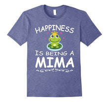 Happiness Is Being a Mima With Frog Funny T-Shirt Gift