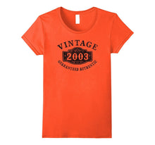14 Years Old 2003 Authentic 14th B-Day Birthday Gift Shirt