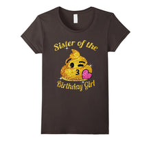 Poop Emoji Sister of the Birthday Girl Shirt