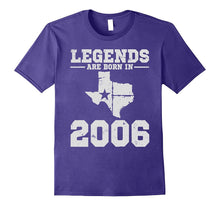 Legends Born in 2006 Texas Birthday Gift for 11 Years Old