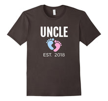 Men's Uncle Est. 2018 Tshirt - New Uncle Gift Tee Shirt