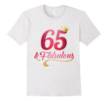 65th Birthday Queen Fabulous 65 Years Old T-Shirt