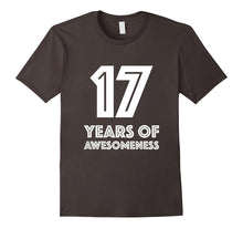 17th Birthday Shirt Gift Age 17 Seventeen Year Old Boy Girl