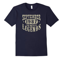 30 Years 30th Birthday September 1987 Birth of Legend TShirt
