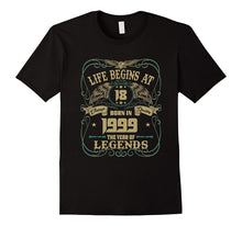 Life Begins at 18 - 1999 the Birth of Legends Tshirt