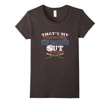 Baseball Softball Daughter Step Mom or Step Dad T Shirt