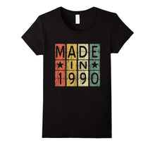 27th Birthday Gift Vintage 1990 T-Shirt Made in Men & Women