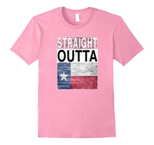 Straight Outta Texas Vintage Flag T-Shirt
