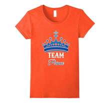 Team Prince Boys Blue Tee T Shirt for Gender Reveal Party