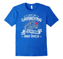 I Love My Grandma to the Moon and Back T Shirt Gift Tee