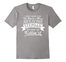 Mens World's Most Awesome Stepdad T-Shirt