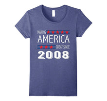 Retro Vintage 9th Birthday MAKING AMERICA GREAT SINCE 2008
