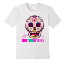 CUTE: Day of the Dead SUGAR SKULL BIRTHDAY GIRL Shirt Gift