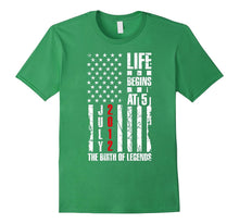 Birthday Gift T-Shirt for Born in July 2012 5 Years Old Kids