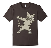 Dabbing Cat Cute Gray Tabby Maine Coon Kitty T-Shirt