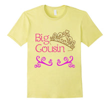 Big Cousin T-Shirt - Princess Crown Swirls 1