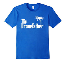 Men's the Dronefather Funny Drone Dad Shirt