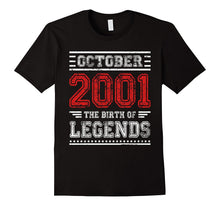 2001 OCTOBER the Birth of Legends Age 16 Yrs Years Old 16th