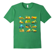 Boys' Trucks and Diggers Short Sleeved T-Shirt for Toddlers