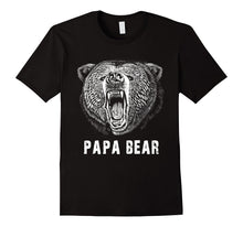 Papa Bear T-Shirt Best Gift for Dad