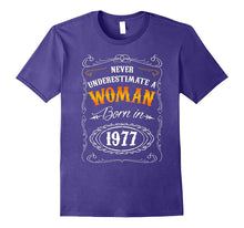 40th 1977 Birthday Gifts for Women Mom Wife T Shirt