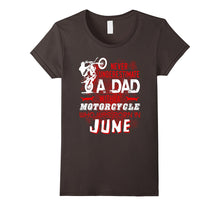 Funny Motorcycle T-Shirt. June Birthday Tshirt for Men/Dad