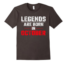 October Birthday Gift - Legends Are Born in October T-Shirt
