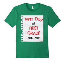 Back to School 2017 First Day 1st Grade Kid Cute T-Shirt