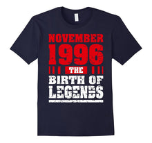 21 Years Old 21st Birthday Birth November 1996 Gift Apparel