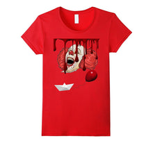 American Scary Clown Red Balloon Halloween Horror Cult Shirt