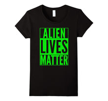 ALIEN LIVES MATTER Halloween Costume Green Nerd Dork T-Shirt