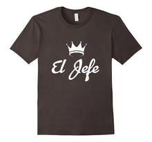 Mens El Jefe Father's Day Dad Birthday Teacher Boss Gift T-Shirt