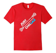 Just ChillLAX Lacrosse T-Shirt | Blue