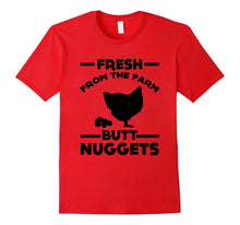 Funny Fresh From the Farm Butt Nuggets T-Shirt Chicken Zoo