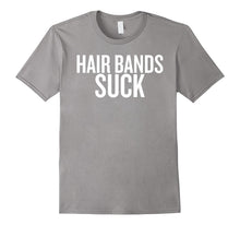 Hair Bands Suck T-Shirt | Baldness Tee Shirt