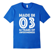 14th Birthday Shirt Gift Age 14 Year Old Boy Girl T-Shirt
