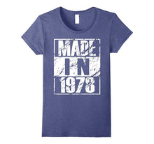 Funny Made in 1978 T-Shirt Vintage Emoji 39th Birthday Gift