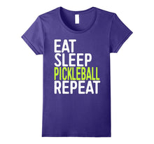 Eat Sleep Pickleball Repeat T-Shirt Funny Sport Game Gift
