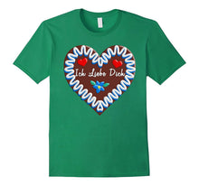 Oktoberfest Ich Liebe Dich I Love You Gingerbread Heart Tee