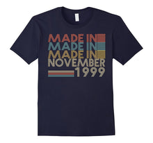 Retro Made in November Nov 1999 , 18th Gift 18 Years Old