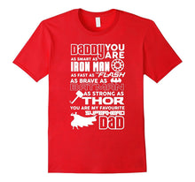 Fun-Gly : Daddy Superhero T Shirt, Fathers Day Gift